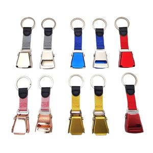 Airplane Seat Belt Mini Buckle <b>Keychain</b> <b>Safety</b> Metal <b>Keychain</b> Strap <b>for</b> Airline Flight Gift Airplane Buckle <b>Keychain</b> - Product Image 1