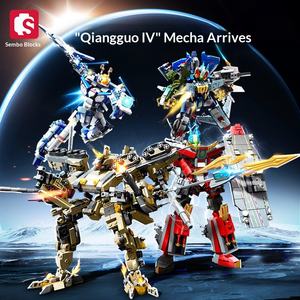 202245 Potente Robot Mecha Héroe Transformable, Juguete de Bloques de Construcción de Plástico para Niños, Regalo - Product Image 3