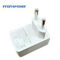 Adaptateur secteur USB-A 12W 5V 1A 1.5A 2A 2.4A 2.5A 3A Série Alimentation Niveau VI KC Prise murale Fixe pour Lumières LED ou Appareils