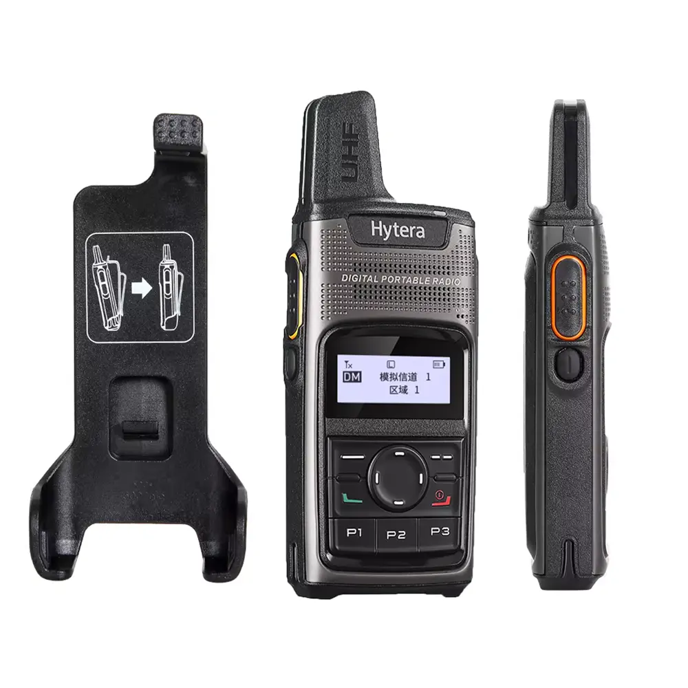 Hytera TD370 MIL STD perlindungan 3W walkie talkie midland