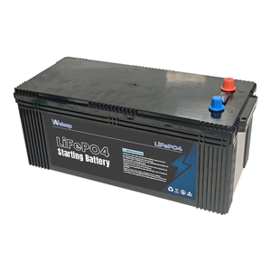 แบตเตอรี่สตาร์ทเครื่อง LiFePO4 110Ah-150Ah 1300CCA อัตราการปล่อยประจุสูง12V สำหรับสตาร์ทเครื่องยนต์หนัก - Product Image 1