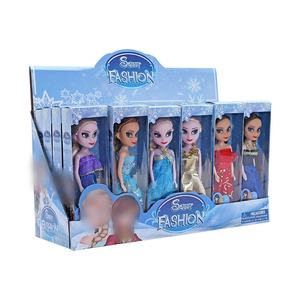 Caja de Regalo de Juguete de Plástico Esla al <span class=keywords><strong>por</strong></span> <span class=keywords><strong>Mayor</strong></span> con Muñeca de Vinilo de Anna, Juguete para Niños, Mini Juguete de Cápsula Infantil, Figura de Acción de Anime - Product Image 1