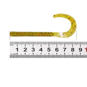 <span class=keywords><strong>Esche</strong></span> da <span class=keywords><strong>Pesca</strong></span> <span class=keywords><strong>Artificiali</strong></span> Personalizzate con Coda a Paletta, Esca Morbida 85mm 2.5g, Esca Artificiale Tipo Shad - Product Image 2