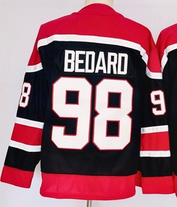 Camisetas de Hockey sobre Hielo de los Chicago Ice para Hombre 2025-2026, Venta al por Mayor, 98 <span class=keywords><strong>Connor</strong></span> y BEDARD 88 KANE, Traje de Hockey sobre Hielo de Alta Calidad Totalmente Bordado - Product Image 4
