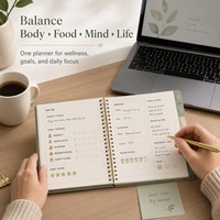Planificateurs personnalisés pour le Défi de Bien-être Ultime de 75 Jours - Système de Fitness, Habitudes, Mentalité et Nutrition - Étanche, Personnalisable, Cadeau, Achat