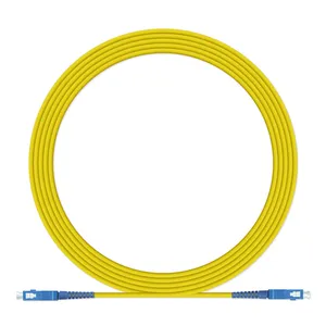 Factory Wholesale Fiber Optic Patch Cord Jumper OEM ODM Upc/Apc SC-PC Type Fiber Optic Cable Used for Communicate