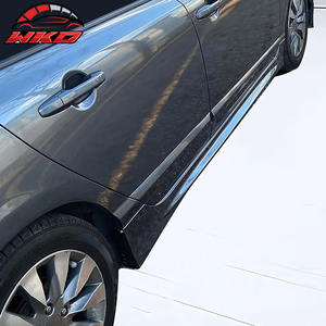 Jupes latérales pour Honda Civic Berline 2006-2011, style Mugen RR, extension en paire, PP, 2 pièces, pièces auto de haute qualité, kit carrosserie - Product Image 6
