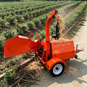 Broyeur de branches diesel Nexagrot 40HP, capacité 200mm, alimentation hydraulique, broyeur de bois industriel pour travaux de défrichage - Product Image 6