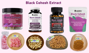 Cohosh สีดำแครนเบอร์รี่มันเทศป่าและโคลเวอร์สีแดงผสม | สูตรที่ซับซ้อนทางพฤกษศาสตร์ - Product Image 2