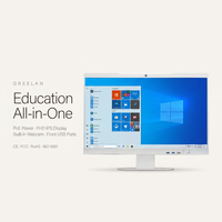 OEM 23,8 27 Zoll POE All-in-One Desktop-Computer IPS-Bildschirm mit Power Over Ethernet für Medizinische Bildungsszenarien