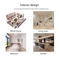 Service Professionnel de Solutions de Design Graphique Intérieur par Designer, Rendu 3D et Plans Complets pour Appartement, Hôtel, Villa