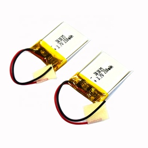 303035 280mAh <span class=keywords><strong>3</strong></span>,7 v Lithium Ion's Battery cell ion pack Headphones for bluetooth with kc - Product Image 1