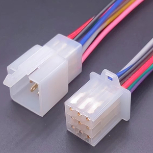 9 Pin Way Electrical Wire Connector Wire Harness <b>Plug</b> Auto Connectors with Cable - Product Image 1