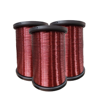 Fil d'enroulement en aluminium émaillé rond modèle QZYL-2/180 Grade 2, fil d'aluminium magnétique EIW pour le rembobinage du moteur
