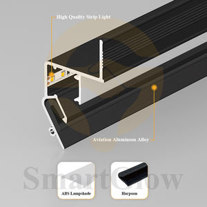Spanplafondlamp Pvc Stretch Span Plafond Aluminium Profiel H Stof Profiel Voor Stretch Plafondframes Aluminium Profiel - Product Image 5