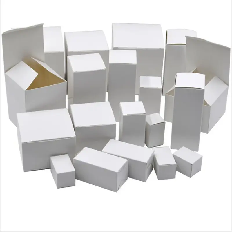 Caixa de embalagem de cosméticos de papel Kraft com logotipo personalizado com estampagem a quente dourada laminação fosca em relevo personalizada para caixa de presente de conjunto de gravata