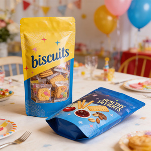 Sacchetto Stand-up Personalizzato Ecologico Multiuso con Chiusura Ermetica, Best Seller - Product Image 1