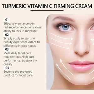 Crème au curcuma et à la vitamine C, soin doux, hydratant, régénérant pour la peau - Product Image 5
