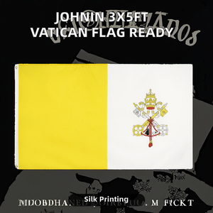 <span class=keywords><strong>Bandera</strong></span> <span class=keywords><strong>DE</strong></span> <span class=keywords><strong>LA</strong></span> Ciudad <span class=keywords><strong>del</strong></span> <span class=keywords><strong>Vaticano</strong></span> bordada personalizada <span class=keywords><strong>de</strong></span> poliéster duradero ecológico <span class=keywords><strong>de</strong></span> 3x5 pies <span class=keywords><strong>de</strong></span> doble cara - Product Image 2
