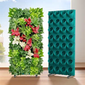 Scaffale Multistrato Verde in Plastica per Piante, Fiori e Ortaggi, Supporto da Pavimento per Balcone e Esterni, Mobile per Fiori da Parete per Casa e <span class=keywords><strong>Giardino</strong></span> - Product Image 5