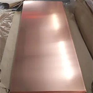 Bronze Plate Astm C10100 C11000 4Mm Thick 99.9% Pure Copper Sheet Wholesale Copper Plate