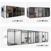 Cymdin 20ft & 40ft Luxe Préfabriqué Bureau Maison Conteneur Imperméable En Acier Sandwich Construction Apple Cabin Pod House Design