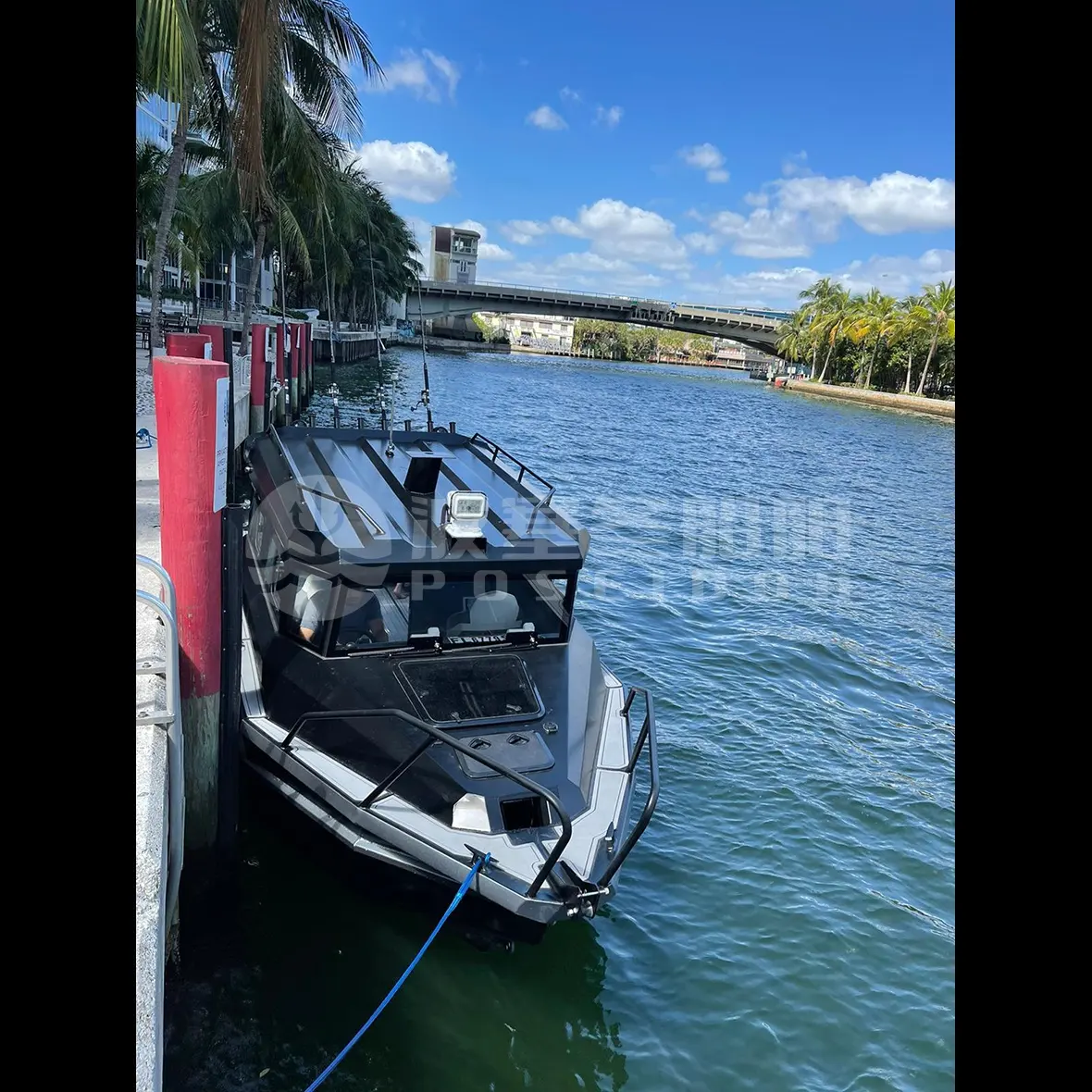 25ft Sport Waterscooter Jacht Cruiser Duiken Speedboot Voor Vrije Tijd