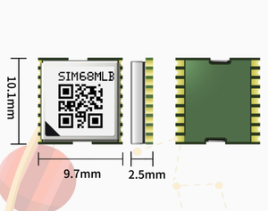 SIMCOM SIM68M L1 L5 Dual Frequency Multimode GNSS Positioning Module 3G 4G 5G GSM GPRS USB Ethernet MQTT Zigbee IoT <b>Modem</b> - Product Image 3