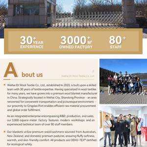 بطانية صوف طبيعية ناعمة ودافئة ومتينة من د. وول، بطانية منسوجة للغرفة والأريكة والمنزل والسفر والقيلولة - Product Image 6