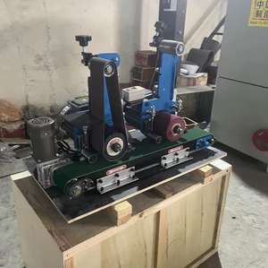 150 tipi metal, ahşap levha çapak alma yüzey zımparalama fırçalama tam otomatik küçük çok istasyonlu zımpara makinesi CE Sertifikalı - Product Image 5