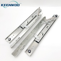 Glissières télescopiques modernes robustes et silencieuses pour table de cuisine et salle à manger, capacité de charge 21-30 kg, directement de l'usine