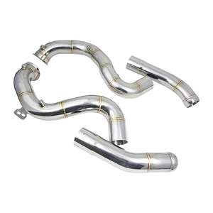 KYOSTAR Racing Downpipe d'échappement pour C63 C63S <span class=keywords><strong>AMG</strong></span> W205 M177 4.0T V8 Downpipe Test Pipe - Product Image 1