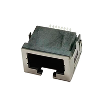 Connecteur femelle RJ45 Ethernet 8P8C Mini 1 Port pour carte PCB SMD 1,5A 125VAC