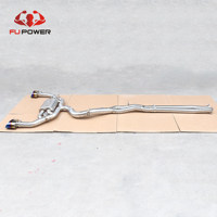 Système d'échappement FUPOWER pour Audi RS3 8Y 8V 2017-2023 berline, kit silencieux arrière en acier inoxydable