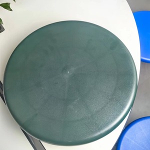 Foldable <b>Plastic</b> Dining <b>Stools</b> In Blue Yellow Orange White Minimalist Modern Design For Indoor Outdoor Use - Product Image 3