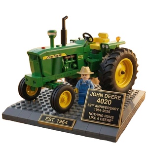 <span class=keywords><strong>Jouet</strong></span> d'assemblage de modèle de <span class=keywords><strong>tracteur</strong></span> en blocs pour le développement de l'intelligence des enfants, cadeau pour garçons <span class=keywords><strong>John</strong></span> <span class=keywords><strong>Deere</strong></span> - Product Image 1