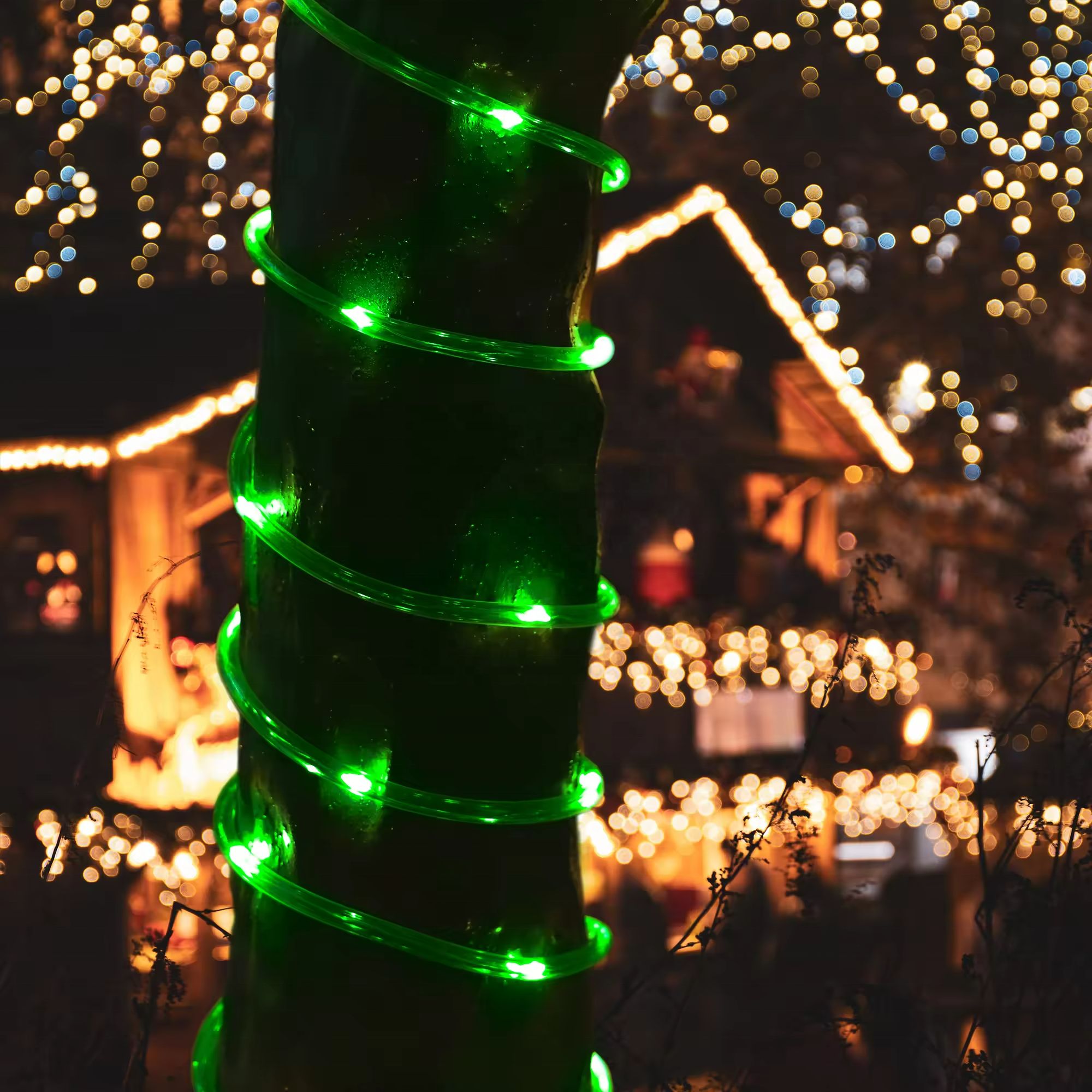 tree mounting led strips