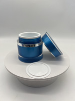 Vente flash : Pots à crème en verre borosilicate de luxe vides avec diffuseur à roseaux, différentes tailles, couvercles en plastique et en aluminium