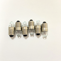 Ampoule de type stylo E10 1.1V0.09A / 2.2V0.25A / 2.5V0.3A Ampoule de lampe torche médicale