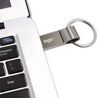 Promoción llavero unidad USB 64Gb 32Gb Pendrive 16GB 128GB Usb3.0 Stick Pen Drive Flash Usb disco llave USB