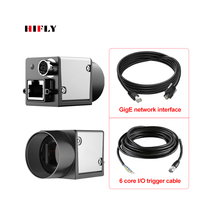 Kamera Visi Mesin Area Scan GigE 2/3" CMOS 2448x2048 24fps IMX264
