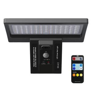 Lampe solaire murale de jardin en forme de queue de baleine, étanche IP65, LED 5W, détection de mouvement, lumière extérieure intelligente - Product Image 1