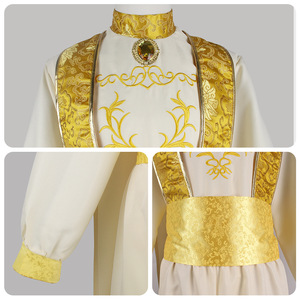 Disfraz de Príncipe Árabe para Adultos, Disfraz de Cuento de Hadas, Lámpara Mágica Maravillosa, Atuendos de Príncipe Árabe para Halloween, Representaciones Escénicas - Product Image 3