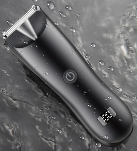 Recortadora de vello corporal OEM/ODM, recortadora de barba, afeitadora eléctrica para hombres, recortadora de vello púbico con luz, kit de aseo - Product Image 1