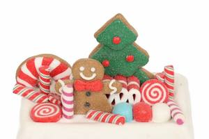 Tren Decoración Navidad Pequeño tren para adornos navideños Factory Outlet Vacaciones Decoración del hogar Hierro tridimensional - Product Image 3