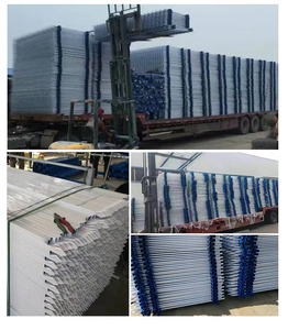 Clôture extérieure en fer forgé PVC 3D grillage Système de sécurité de jardin Mains courantes Porte battante Métal Arts Balustrades Clôture extérieure - Product Image 6