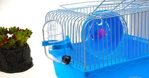 <span class=keywords><strong>Cage</strong></span> pliable en grillage métallique pour <span class=keywords><strong>hamster</strong></span> lapin cobaye hérisson - Product Image 3
