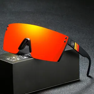 D809 occhiali da sole sportivi di Design di marca di lusso occhiali da sole polarizzati da esterno oversize di nuova moda 2023