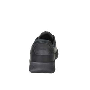 Geox Mocasines de cuero negros para hombre U56MAA 0009B, zapatos cómodos para caminar - Product Image 4