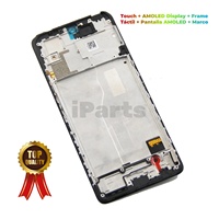 Remplacement iParts pour Xiaomi Redmi Note 10 Pro 4G M2101K6G M2101K6R AMOLED écran tactile avec cadre OEM